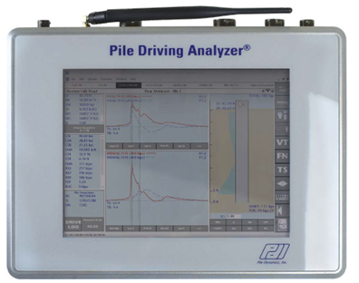 Foto Pile Driving Analyzer