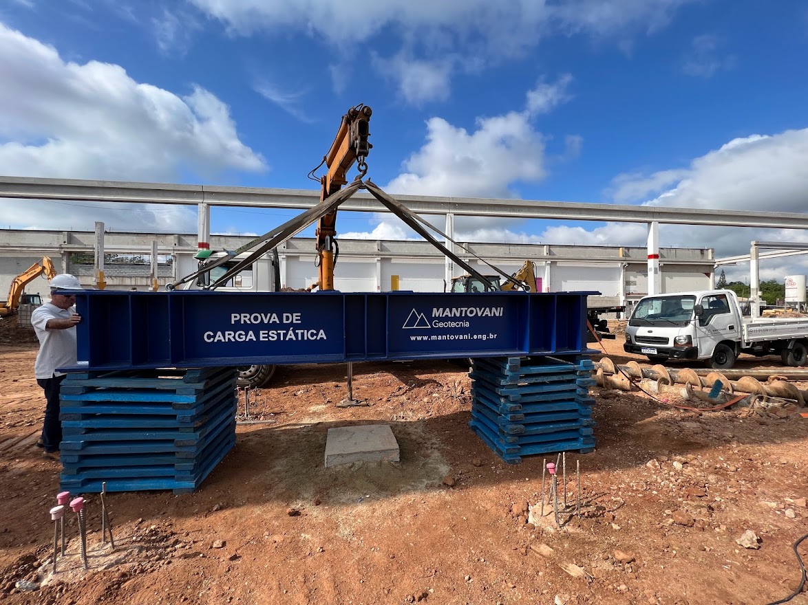 PCE - Prova de Carga Estática em Estacas