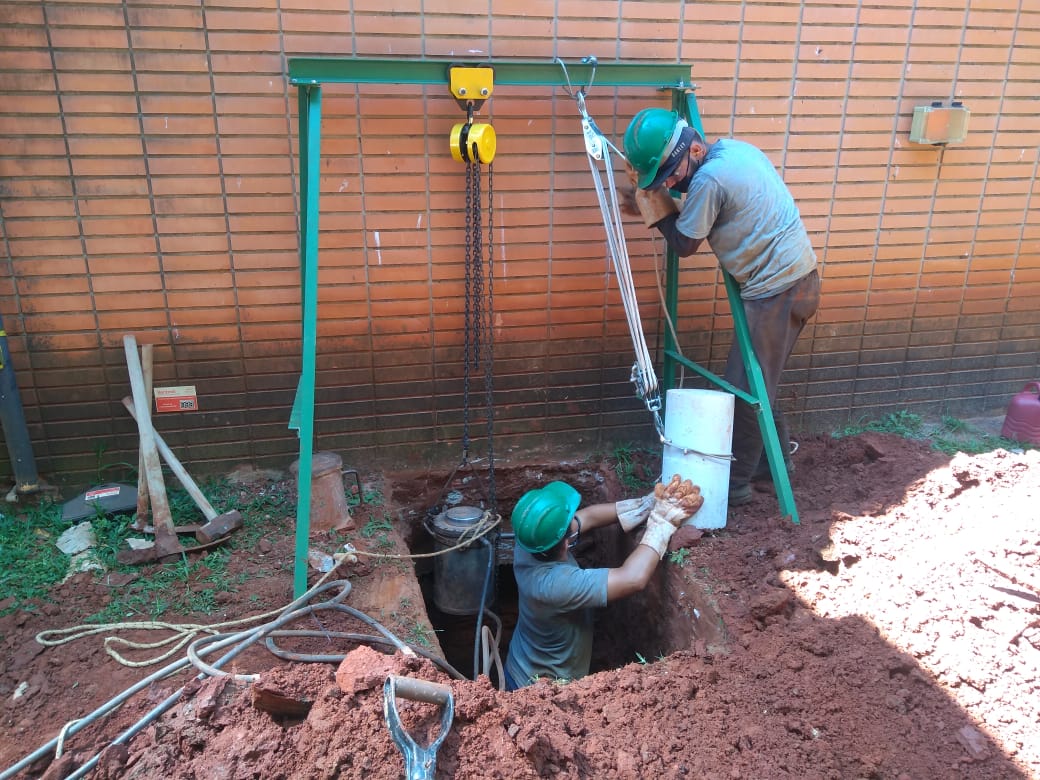 Reforço de Fundações em Estaca Mega